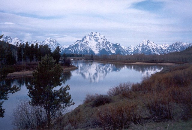 Oxbow Bend, Snake River, Grand Teton National Park, Moose, Wyoming, U.S.A.
