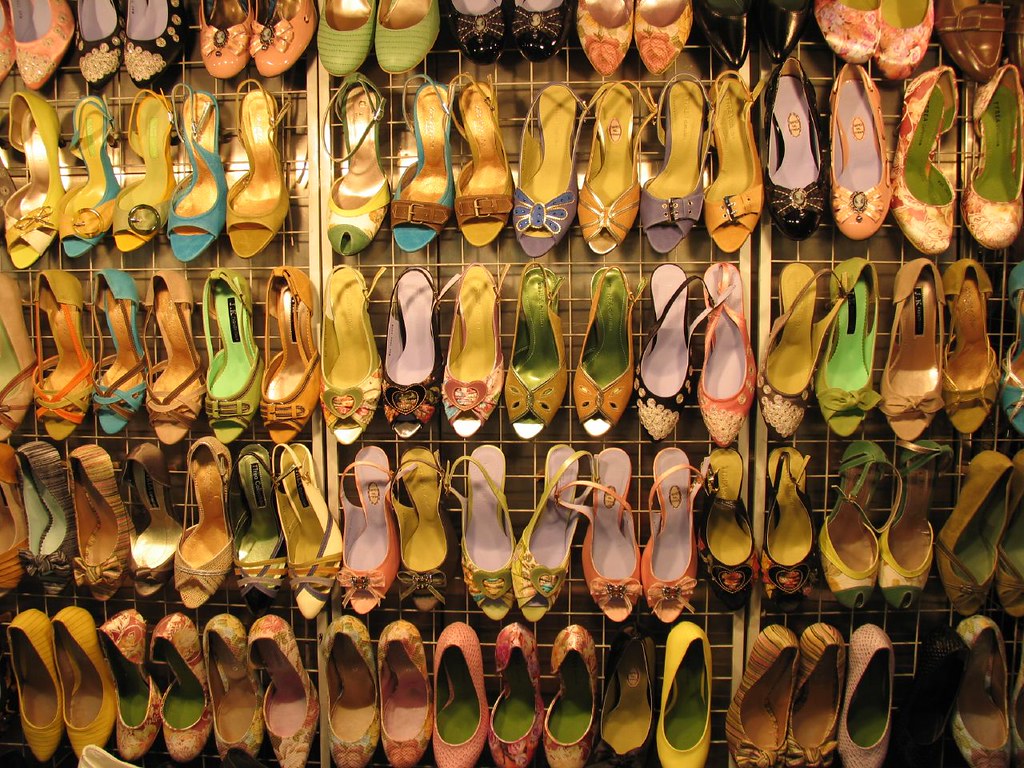 Imelda Marcos' shoe rack