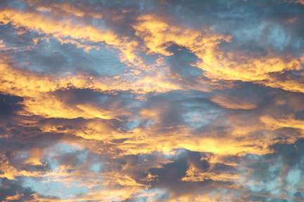 Clouds by Chiceaux, A beautiful sunset sky. Taken from my driveway in Mesquite, TX.sunset sky clouds scenery chiceaux x