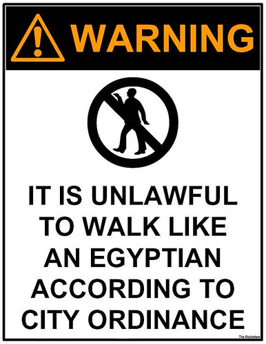 No Walking like an Egyptian | by The Rocketeer