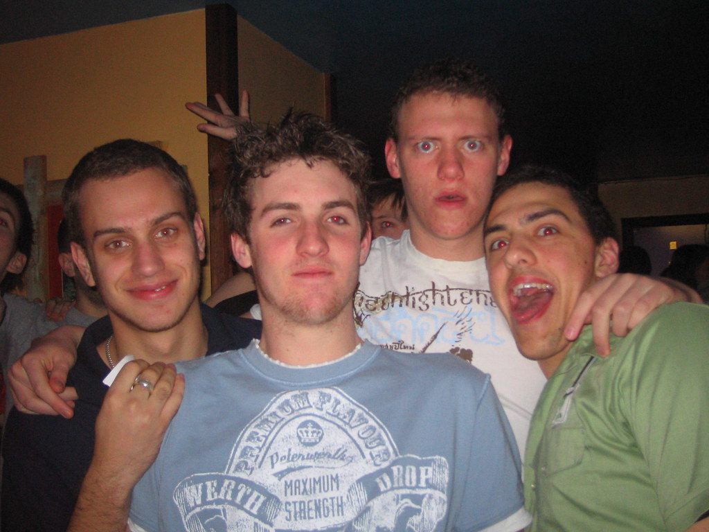 Andy Ruse Jon, Ste, Bush and Andy | Ruse boys going out | Anna Brown | Flickr