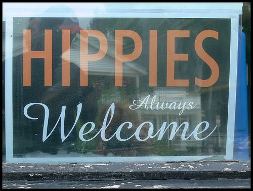 Sign in Woodstock, NY