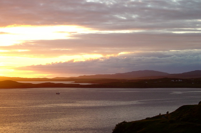Sunset Over Skye