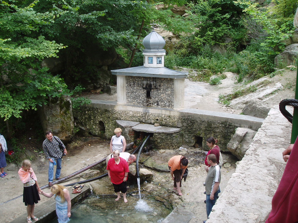 Pool of holy water | As you can see, people didn't find the … | Flickr