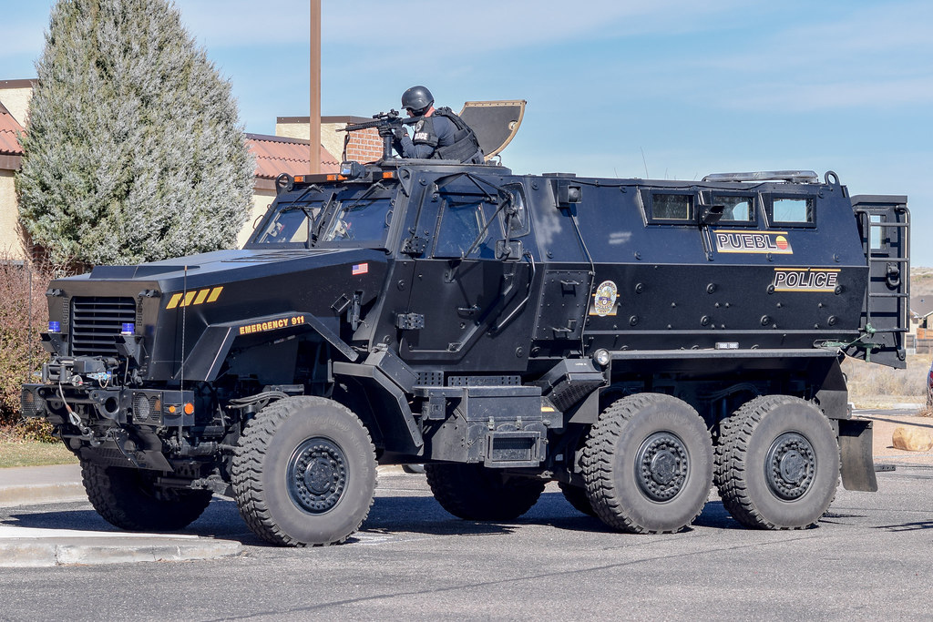 Pueblo Police SWAT MRAP