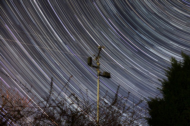 2 Hour Western Star Trails Above Weather Station 15/03/17