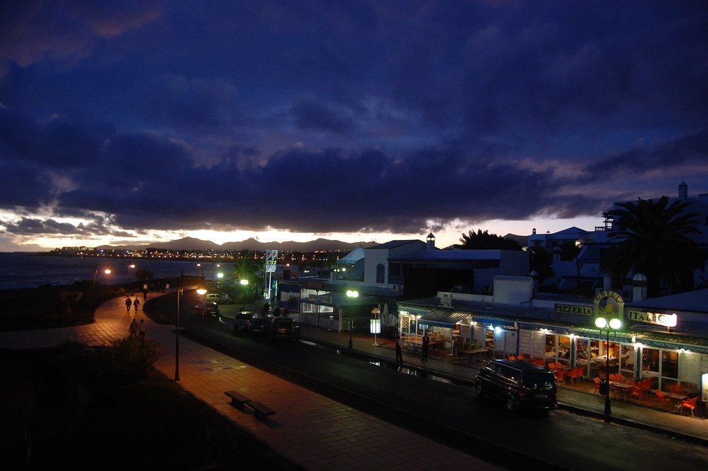 Puerto del Carmen Lanzarote sunset