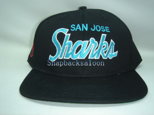 Vintage Sports Specialties - San Jose Sharks Snapback Hat … | Flickr