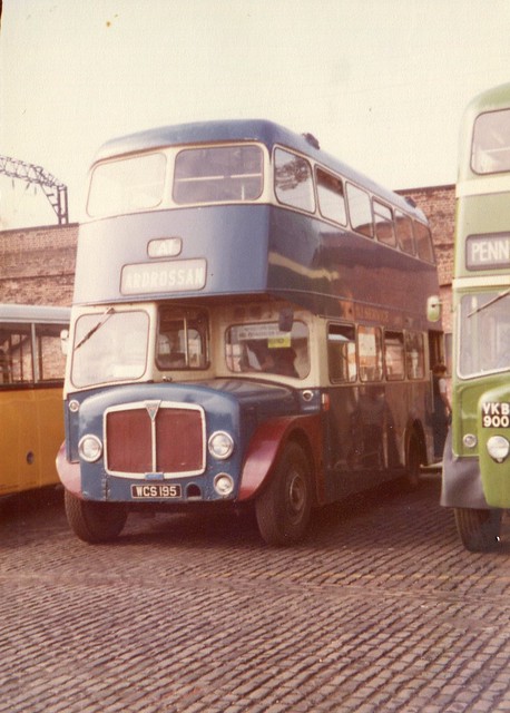 ( Preserved  ) . A1 Service ( Hill & Paterson . Stevenson ) . WCS195 . Manchester .1979 .