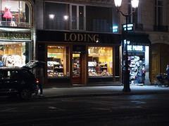 Loding, avenue de l'Opéra la nuit