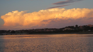 cloud Bluehole Point Ritchie summer sunset_9168