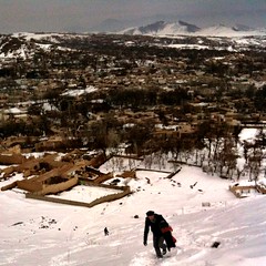 Snowboarding in Kabul, Afghanistan