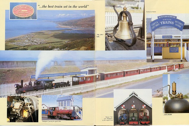 Fairbourne Railway Sales Brochure 1990