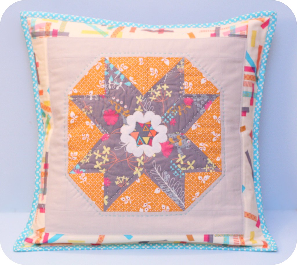 Washi Pillow | I stayed up way too late working on this. Lov… | Flickr