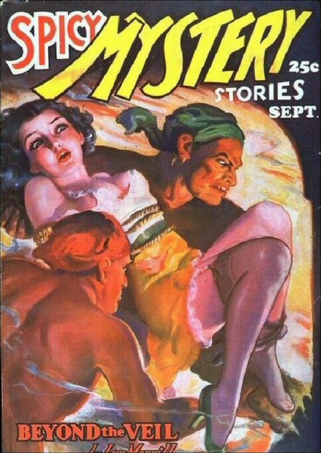 170 Spicy Mystery Stories Sep-1936 Includes Keeper of the Gateway by E. Hoffmann Price and Hasheesh Wisdom as by Hamlin Daly