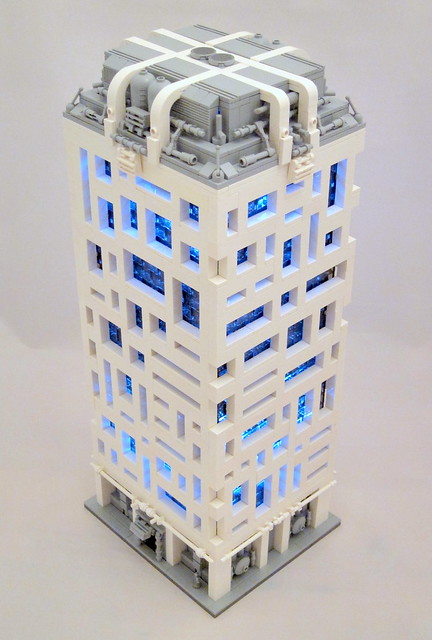 Lego Futuristic Skyscraper