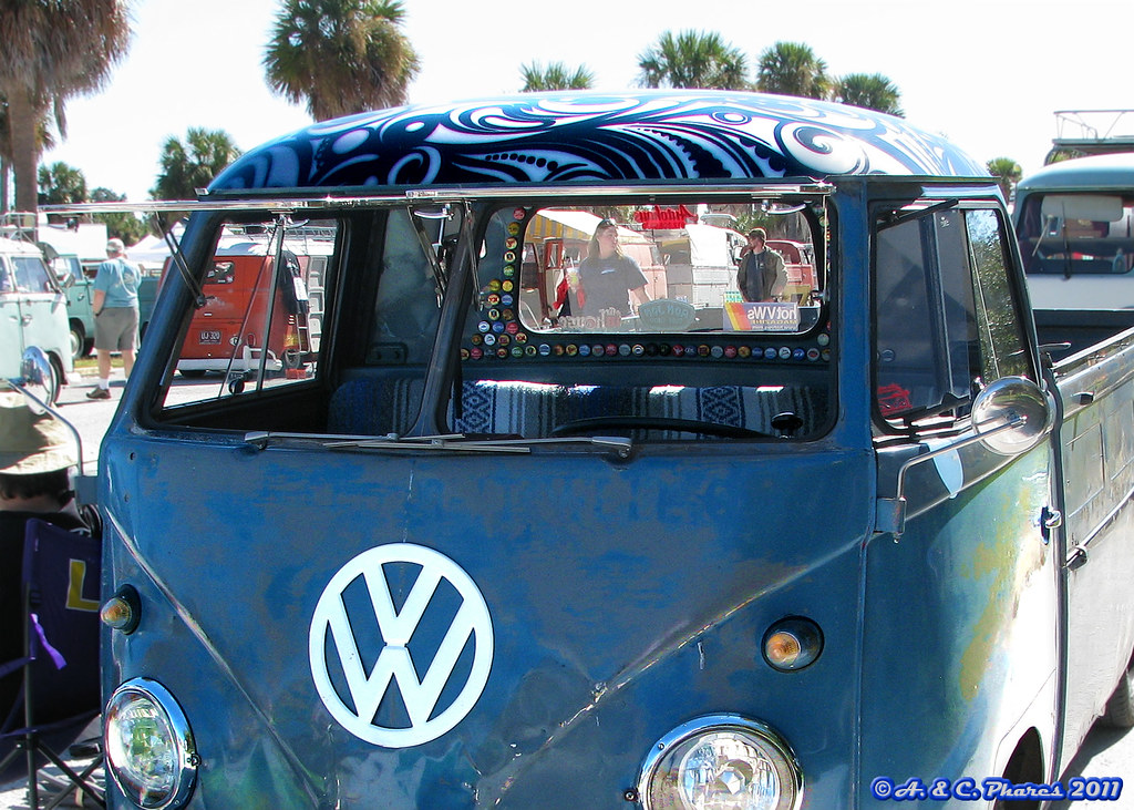 Paisley cab at Bug Fest 2011 at Fort DeSoto Park, 18th annu…