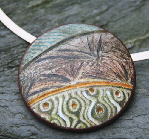 Wintergarden, pendant | Pastel crayons Use of Helen Breil te… | Flickr