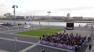 The pen for Britain's Got Talent auditionees at the ExCeL