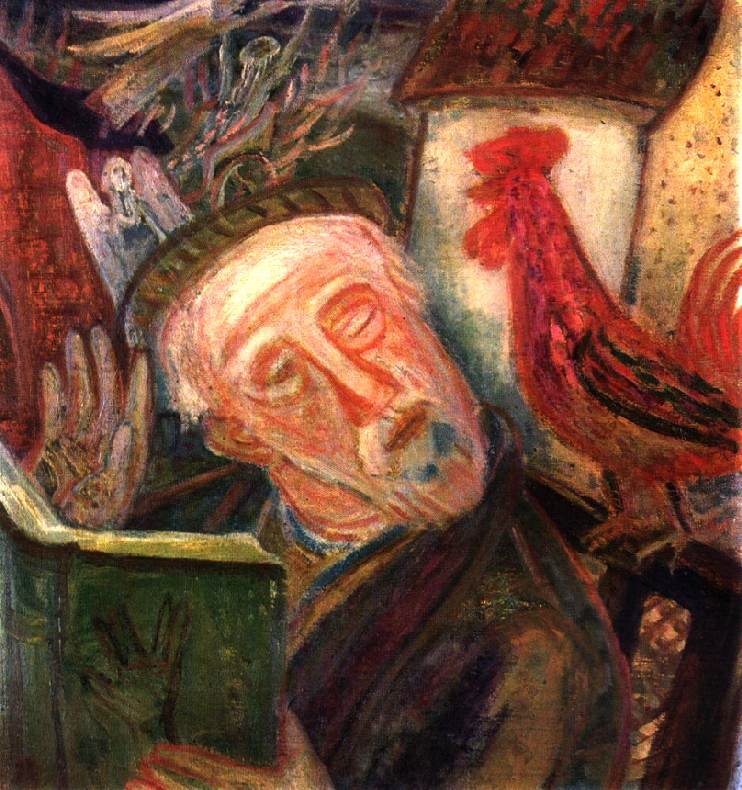 Amos, Imre (1907-1944c.) - 1938 So Speaks the Cock (Private Collection)