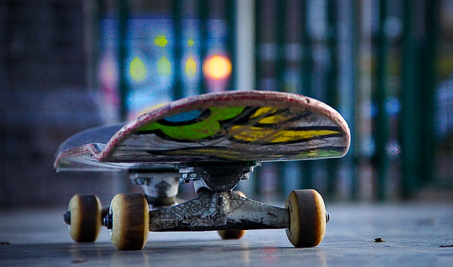 My Skateboard - HDR