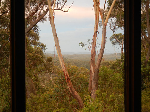 landscape dusk bluemountains wentworthfalls bunjareecottages