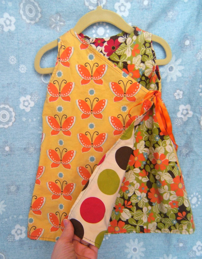 Reversible Kimono Dress--other side :) | Reading a pattern, … | Flickr