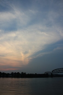 Sunset on the Ohio River