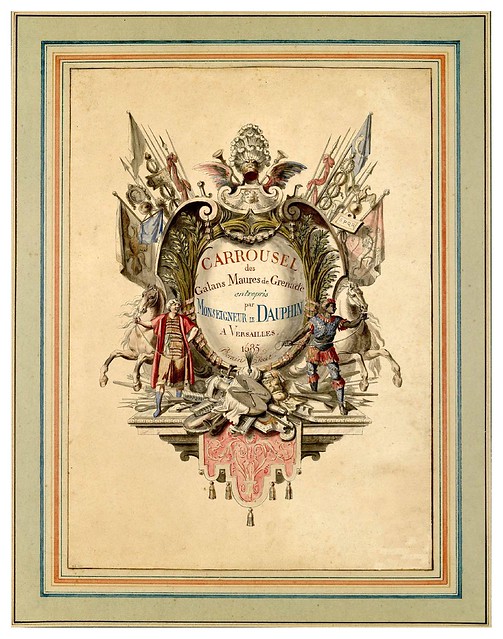001-Carrousel des galans Maures de Grenade…1685- Jean Berain- INHA