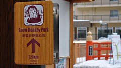 This way to Snow Monkey Park, Shibu Onsen, Nagano Prefecture