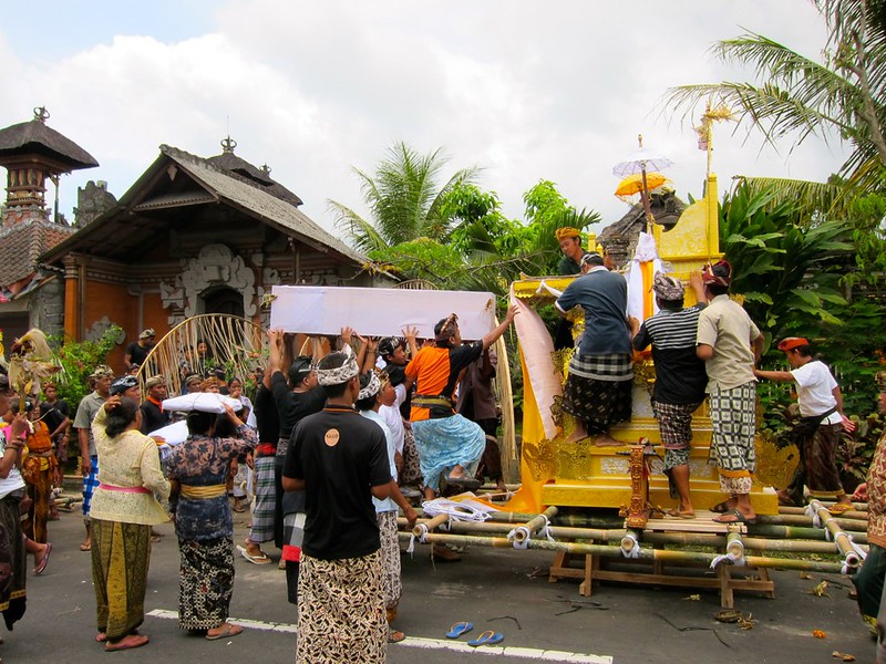 Cremation Ceremony, Pejeng, Bali, Indonesia