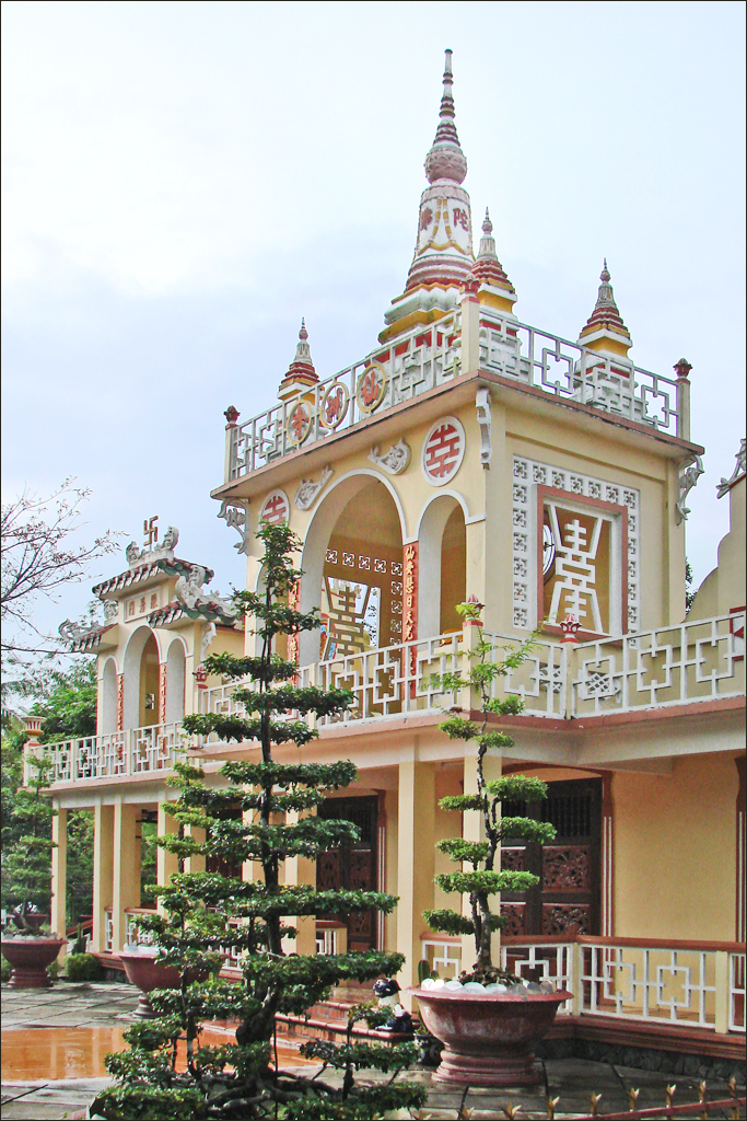 La pagode Tien Chau (An Binh, Vietnam)