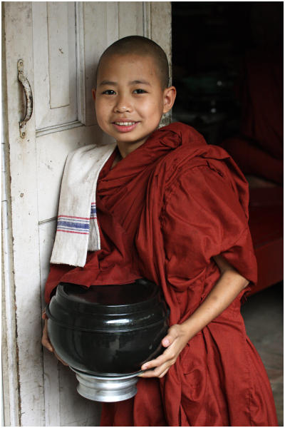 Burma Myanmar Travel Photography Birma Reisfotografie Mahagandaryon Monastery Amarapura.204 by Hans Hendriksen