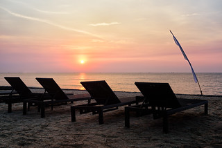 Sunrise on the Gulf of Thailand