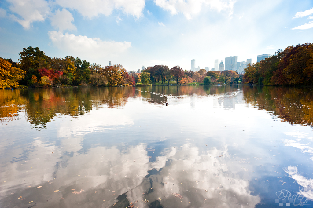 Central Park | Central Park Lake in Fall New York City © Phi… | Flickr