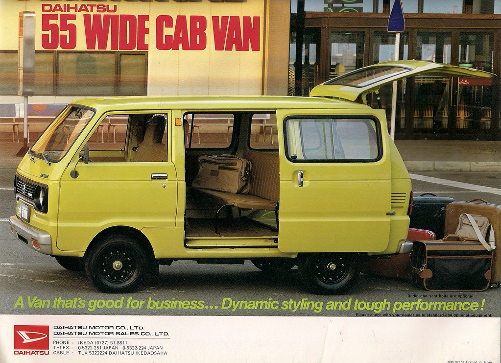 Daihatsu 55 Wide | English language brochure, printed in Jap… | Flickr