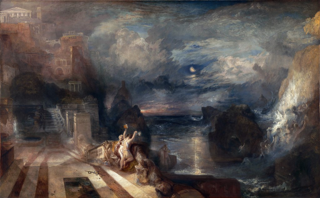 Joseph Mallord William Turner - The Parting of Hero and Leander [1837]