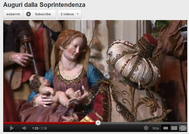 ROMA - BENI CULTURALI: [Video] - Auguri dalla Soprintendenza [dott.ssa Rossella Rea Direttore del Colosseo, MiBAC], SSBAR (23-25/12/2011).