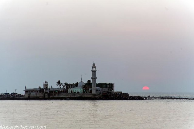 Hajj Ali Mosque at sunset