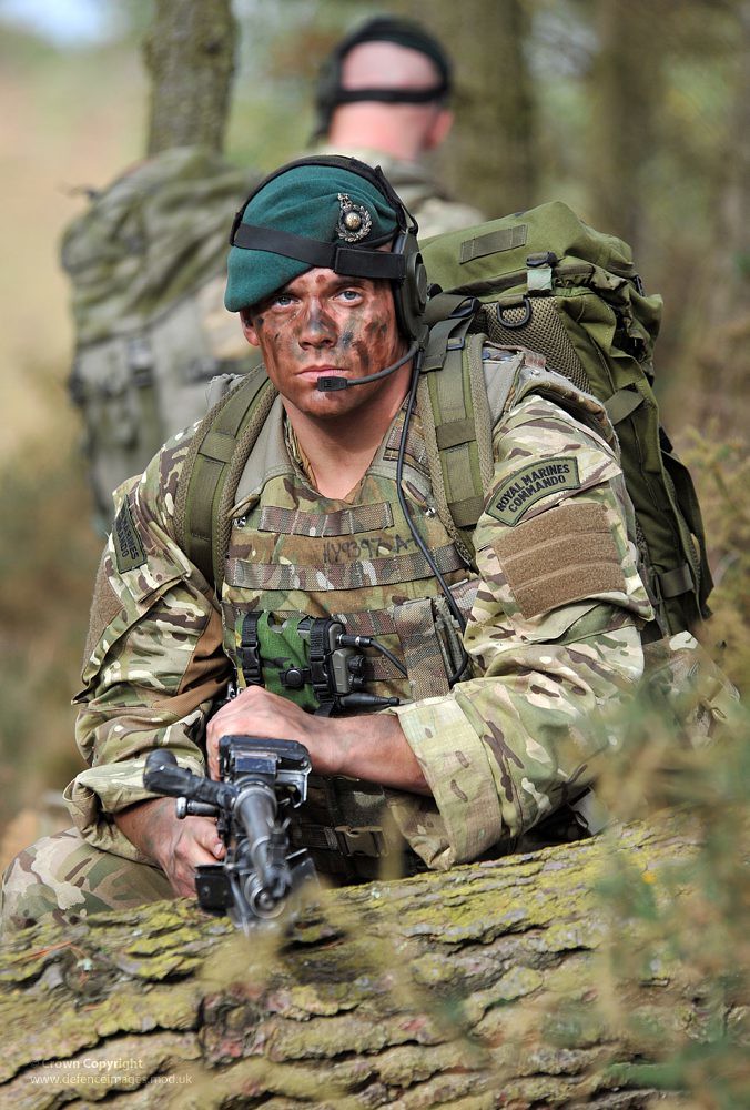 Royal Marine Commandos on Exercise in British Woodland | Flickr