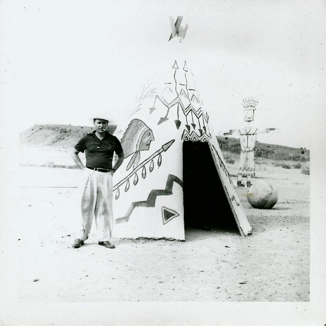 Bob in New Mexico, 1952
