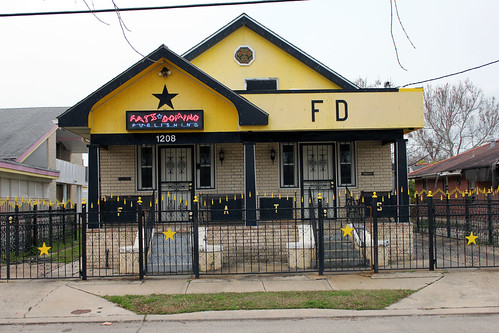 Fats Domino's home. photo by George Ingmire