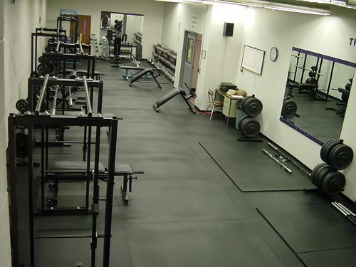 Free weight room