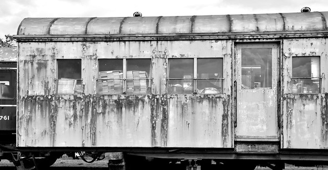 A disused (misused?) carriage ..