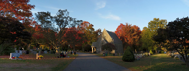 Lakeside Cemetery in October; Wakefield, MA (2015)
