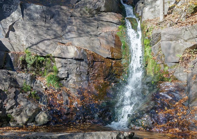 Lehigh Gorge Trail - waterfall