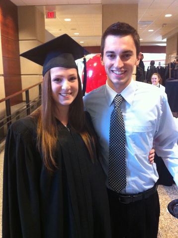 Two more happy grads!  http://t.co/s5a3cnPB Have fun on your post-grad trip to S. America, candee_man! #uwgrad