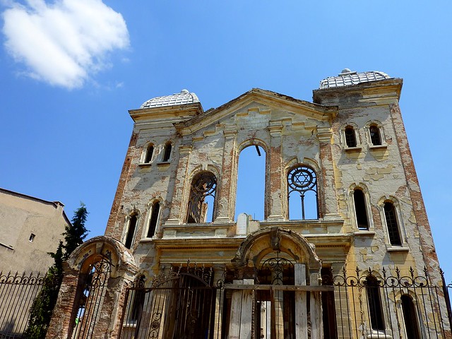 The old synagogue in Edirne (Turkey)