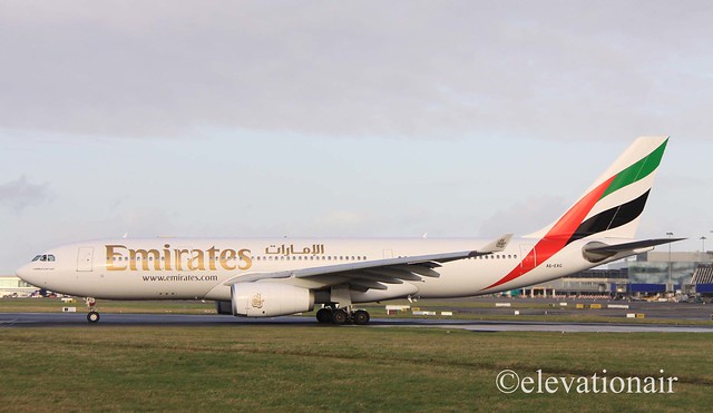 A6-EAG Airbus A330-243 Emirates Airlines