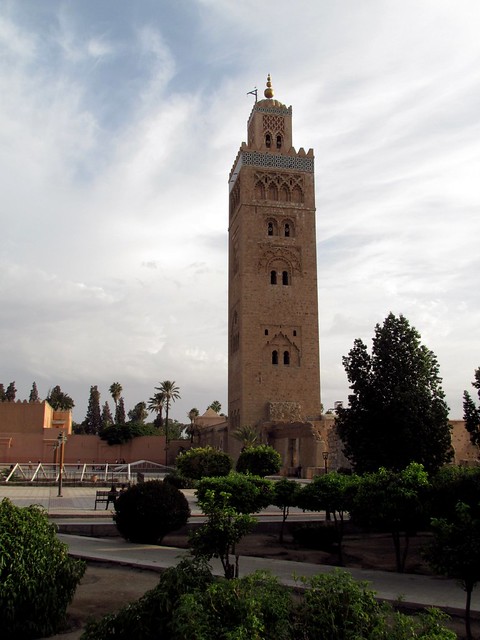 Koutoubia minaret.